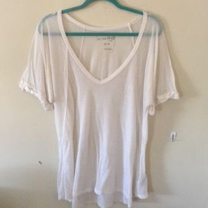 Free People white tee